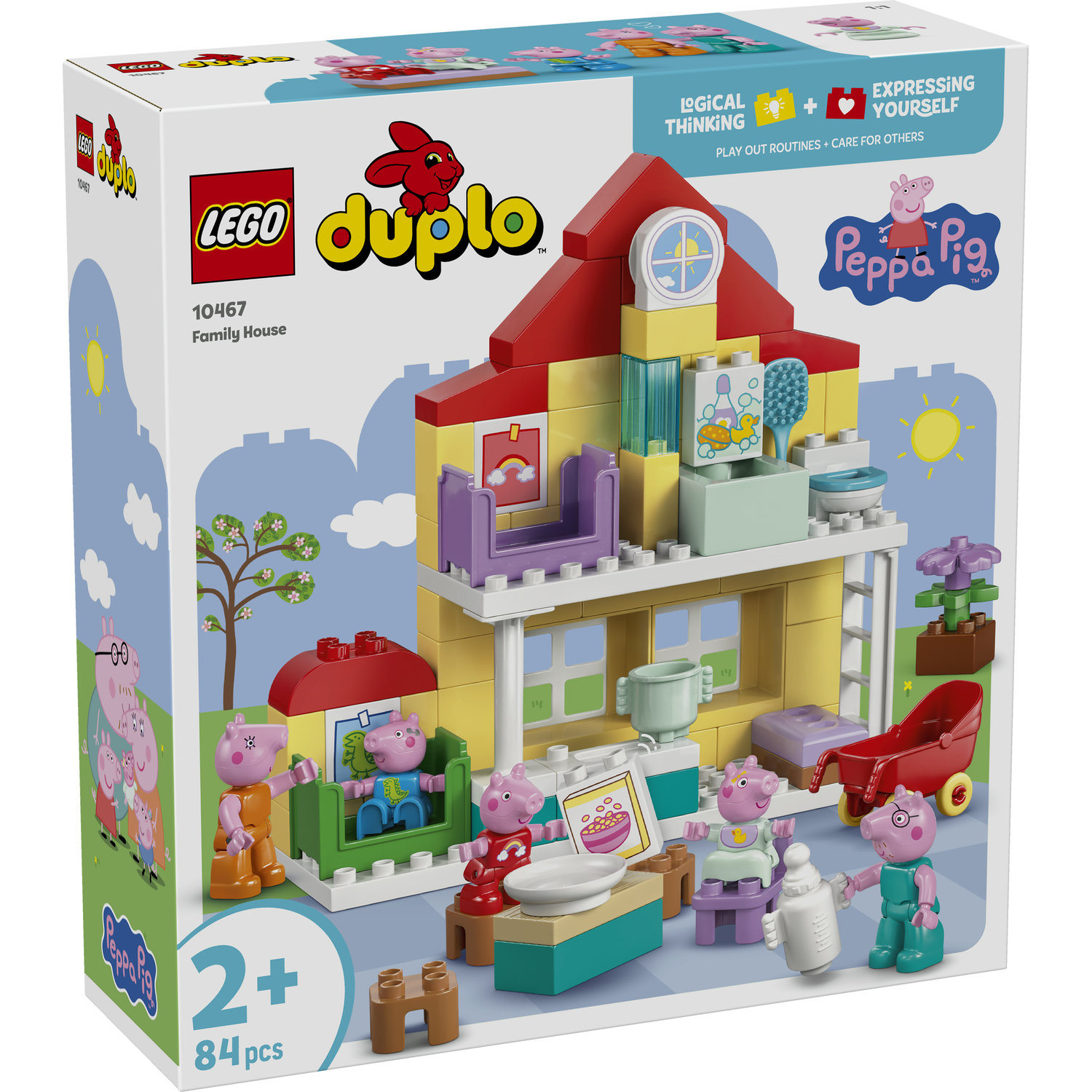 Lego duplo šeimos namas dovanos nuotrauka