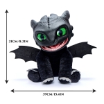 B.dragon HOW TO TRAIN YOUR DRAGON Interaktyvus slibinas Bedan | XS