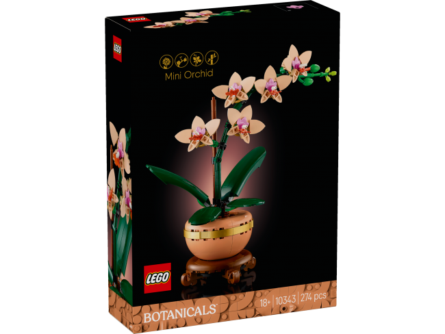 LEGO Botanicals Mini orchidėja 10343 | XS Žaislai | XS Žaislai