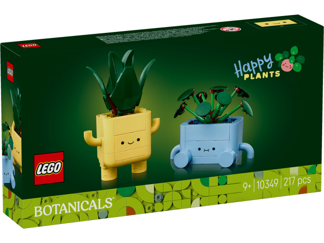 LEGO Botanicals Linksmi augalai 10349 | XS Žaislai | XS Žaislai