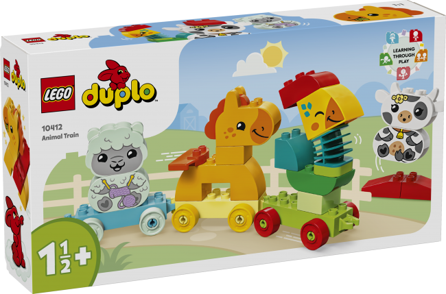 LEGO Duplo Gyvūnų traukinukas 10412 | XS Žaislai | XS Žaislai