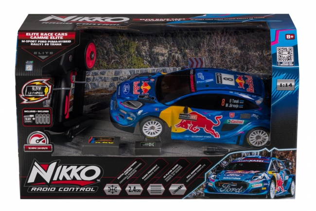 NIKKO RC automobilis M-Sport Ford Puma #8 Tanak, 1 | XS Žaislai