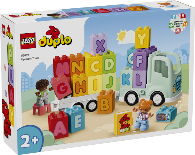 αD61ue LEGO Duplo Abėcėlės sunkvežimis 10421 | XS Žaislai | XS Žaislai