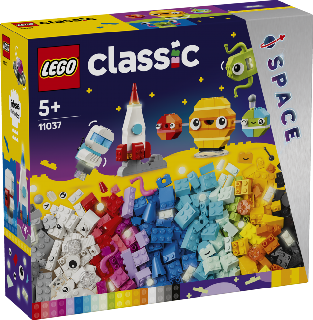 LEGO Classic Kūrybinės kosmoso planetos dovanos nuotrauka