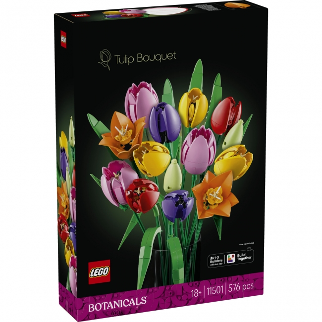 LEGO Botanicals Tulpių puokštė 11501 | XS Žaislai | XS Žaislai