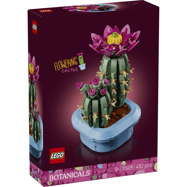 LEGO Botanicals Žydintis kaktusas 11509 | XS Žaislai | XS Žaislai