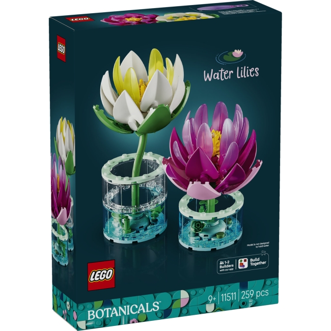 LEGO Botanicals Vandens lelijos 11511 | XS Žaislai | XS Žaislai