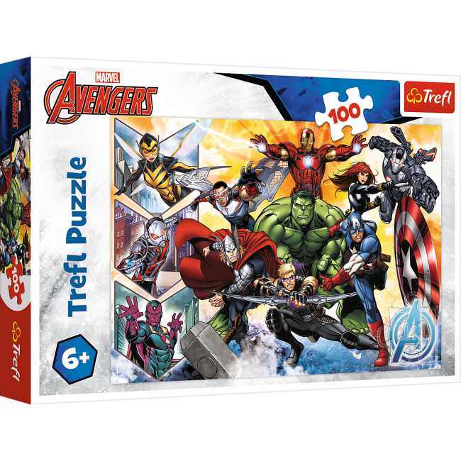 TREFL AVENGERS Dėlionė „Keršytojai“, 100 d | XS Žaislai