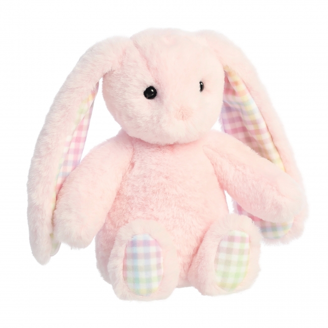 AURORA Pliušinis rožinis zuikis, 18 cm | XS Žaislai | XS Žaislai