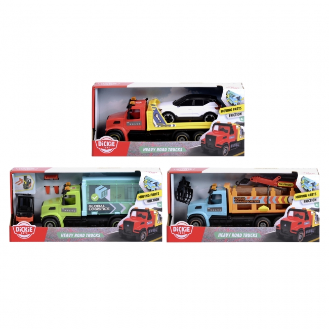 DICKIE TOYS Sunkvežimiai keliams, 22 cm | XS Žaislai | XS Žaislai