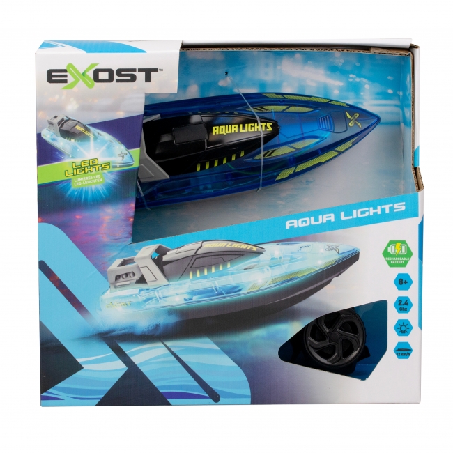 EXOST RC laivas „Aqua Lights“, 1:18 | XS Žaislai | XS Žaislai