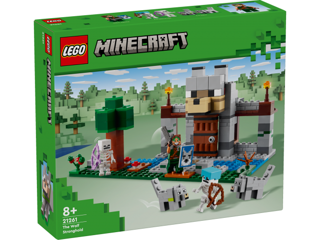 LEGO Minecraft Vilkų tvirtovė 21261 | XS Žaislai | XS Žaislai