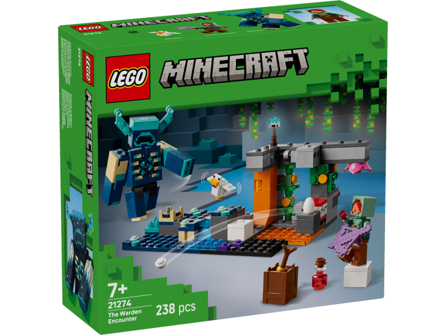 その他 MINMIN.S LEGO Minecraft® Susirėmimas su prižiūrėtoju 21 | XS Žaislai
