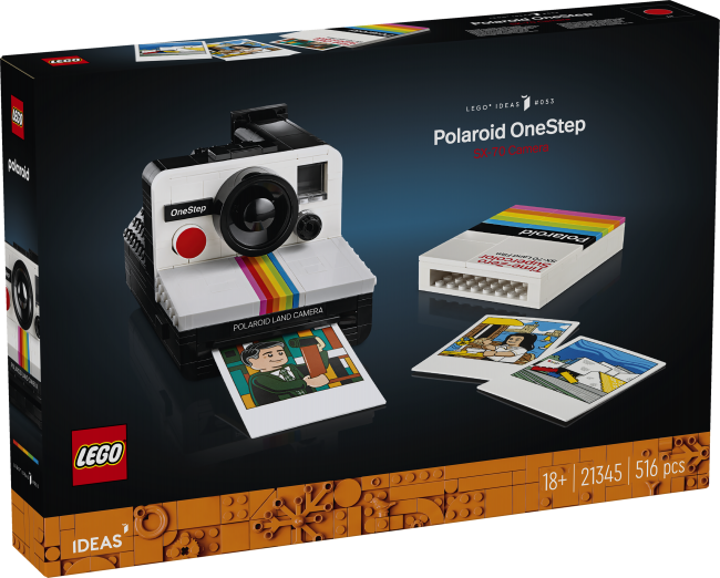 LEGO Ideas Fotoaparatas „Polaroid OneStep SX-70“ 21 | XS Žaislai