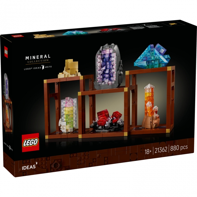 LEGO Ideas Mineralų kolekcija 21362 | XS Žaislai | XS Žaislai