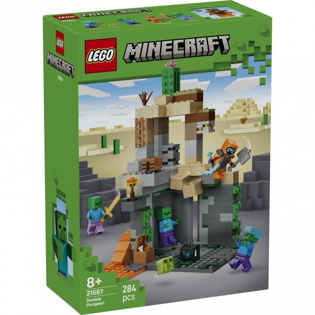 LEGO Minecraft® Zombių požemis 21587 | XS Žaislai | XS Žaislai