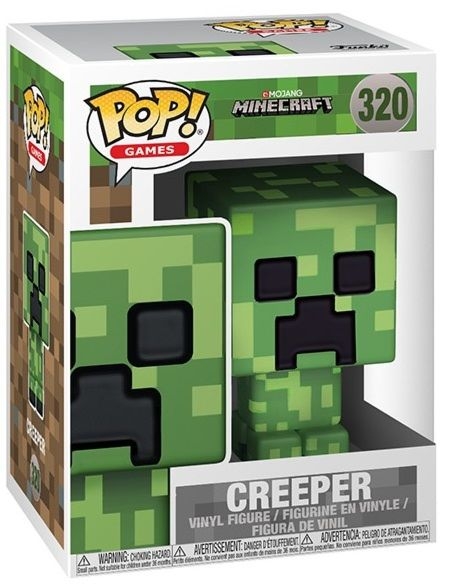 FUNKO POP minecraft マイクラ　CREEPERクリーパー FUNKO POP! Vinilinė figūrėlė: Minecraft - Cree | XS Žaislai