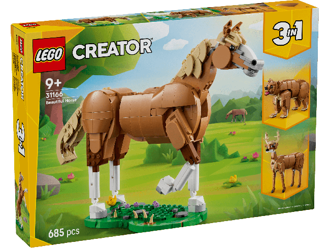LEGO Creator 3in1 Gražus žirgas 31166 | XS Žaislai | XS Žaislai