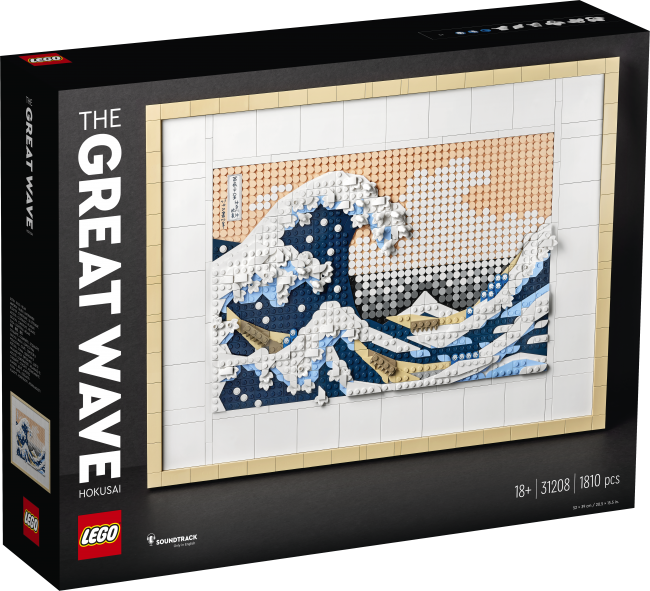 LEGO Art Hokusajis – „Didžioji banga“ 31 | XS Žaislai