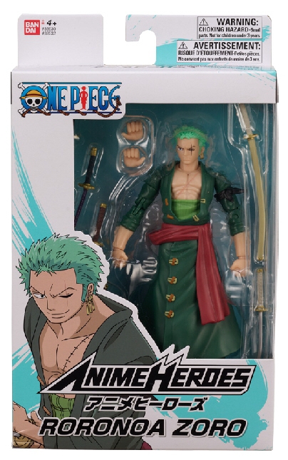 ANIME HEROES Once Piece figūrėlė su priedais, 16 cm - Roronoa Z