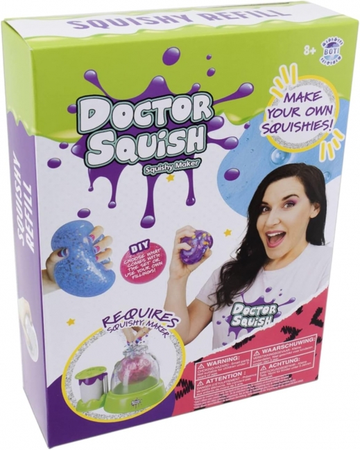 DOCTOR SQUISH Suspaudžiamų kamuoliukų gaminimo rinkinio