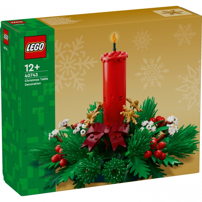 LEGO ICONS Kalėdinė stalo puošmena 40743 | XS Žaislai | XS Žaislai
