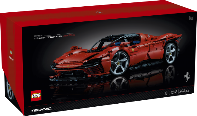 LEGO Technic Ferrari Daytona SP3 42143 | XS Žaislai | XS Žaislai