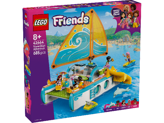 LEGO Friends Nuotykių laivas 42664 | XS Žaislai | XS Žaislai