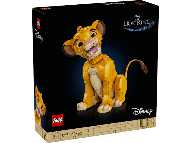 LEGO Disney Jaunasis liūtas karalius Simba 43 | XS Žaislai