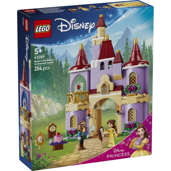 LEGO DISNEY Gražuolės ir pabaisos užburtoji pilis 43 | XS Žaislai