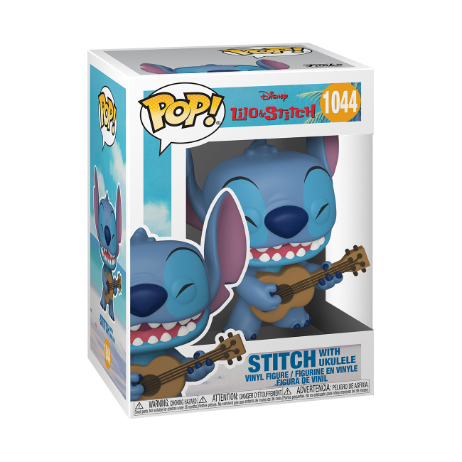 Lilo & Stitch Stitch with Ukulele 10” FUNKO POP! Vinilinė figūrėlė LILO & STITCH: Stičas su