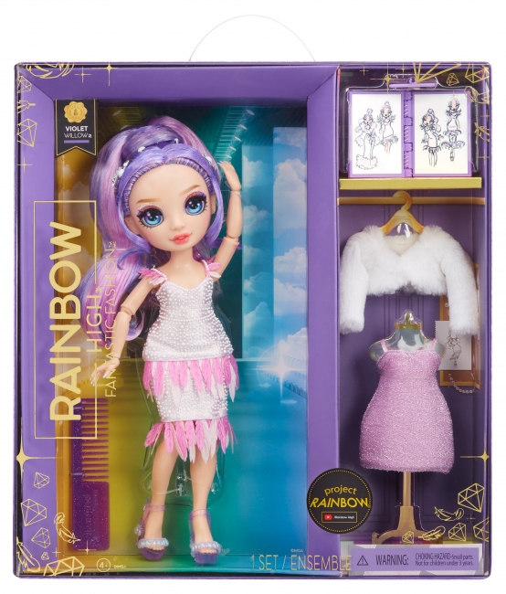RAINBOW HIGH Lėlytė FANTASTIC FASHION, 33 | XS Žaislai