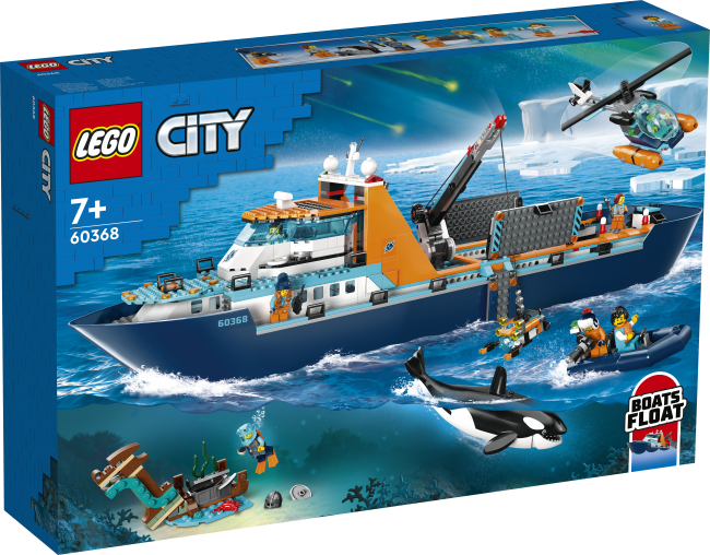 LEGO City Arkties tyrinėtojų laivas 60 | XS Žaislai