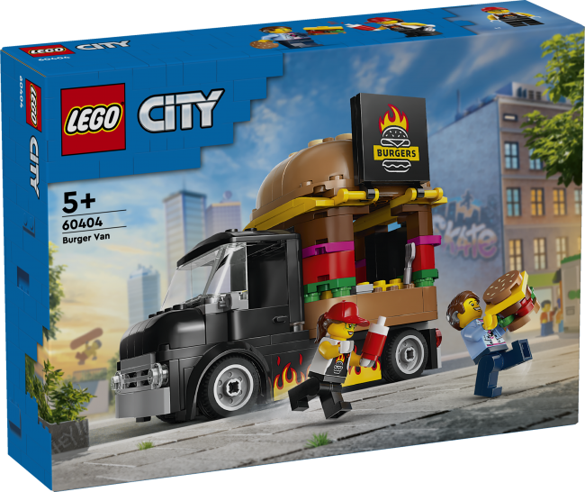 LEGO City Mėsainių sunkvežimis 60404 | XS Žaislai | XS Žaislai