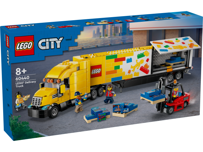 LEGO City Geltonas pristatymo sunkvežimis 60 | XS Žaislai