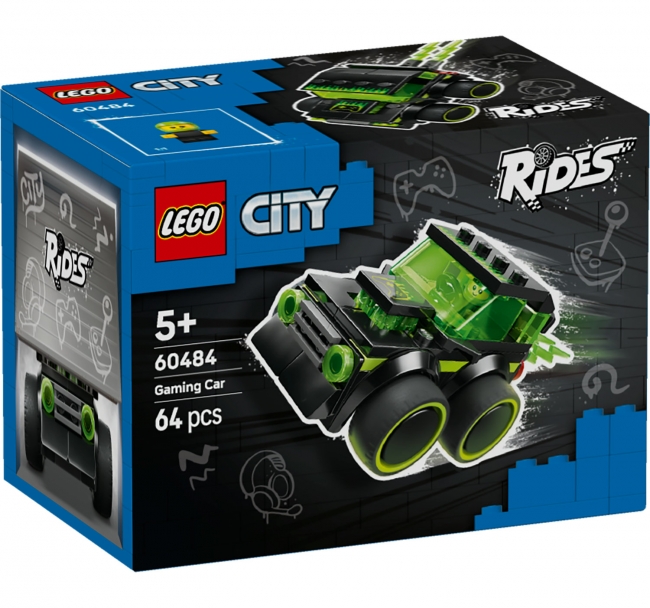 LEGO City „Ratai“ – žaidimų lenktyninis automobilis 60 | XS Žaislai