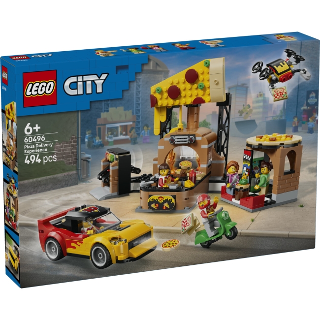 LEGO City Picų pristatymo įspūdžiai su transporto priemonėmis 60