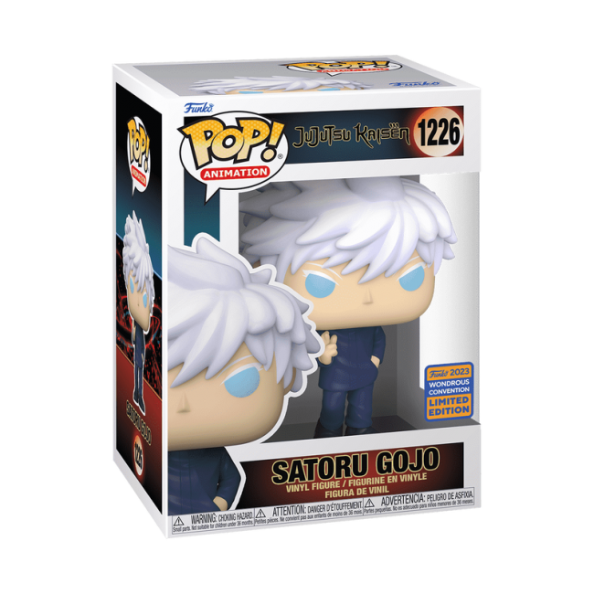★　satooo　★ FUNKO POP! Vinilinė figūrėlė: Jujutsu Kaisen - Satoru Gojo, unmas