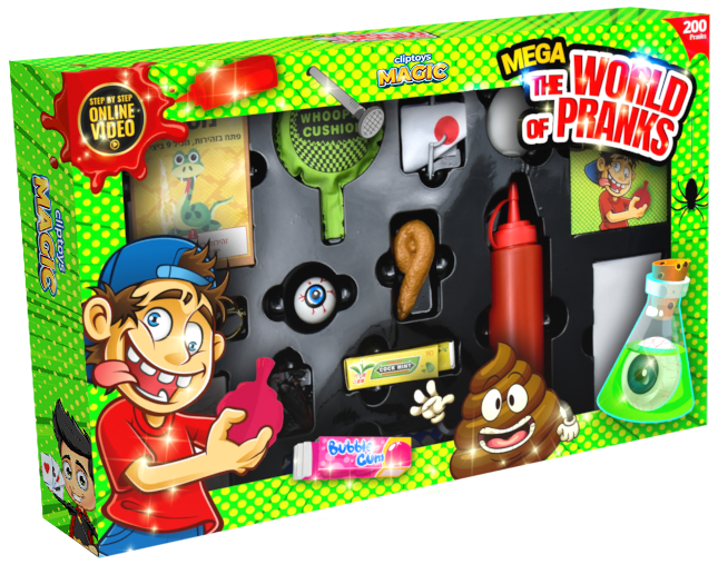CLIPTOYS MAGIC Mega rinkinys „Pokštų pasaul | XS Žaislai