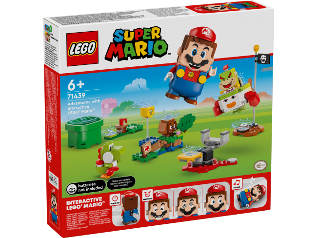 LEGO Super Mario Nuotykiai su interaktyviu LEGO® Mario™ 71 | XS