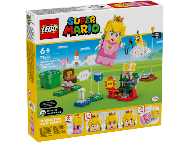 LEGO Super Mario Nuotykiai su interaktyvia LEGO® Peach™ 71 | XS