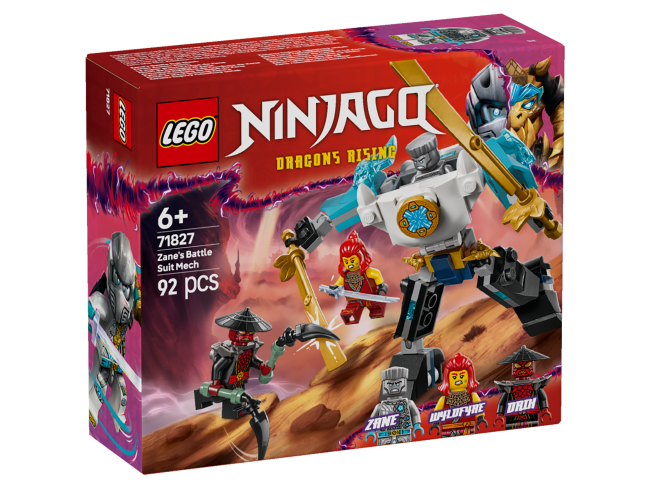 LEGO Ninjago Zane robotizuotas kovos kostiumas 71 | XS Žaislai