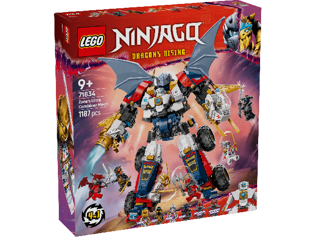 LEGO Ninjago Zeino kombinuotasis ultrarobotas 71 | XS Žaislai
