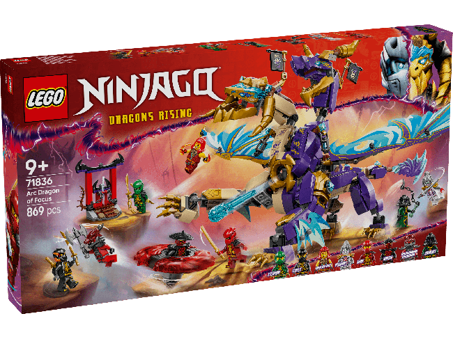 LEGO Ninjago Sutelkimo drakonas Lankas 71 | XS Žaislai