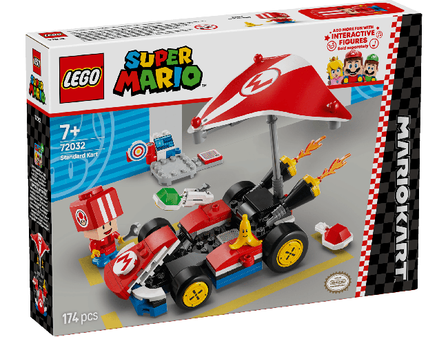 LEGO Super Mario Mario Kart™ – Standard Kart 72 | XS Žaislai