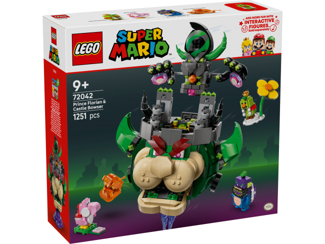 LEGO Super Mario™ Prince Florian ir Castle Bowser 72 | XS Žaislai