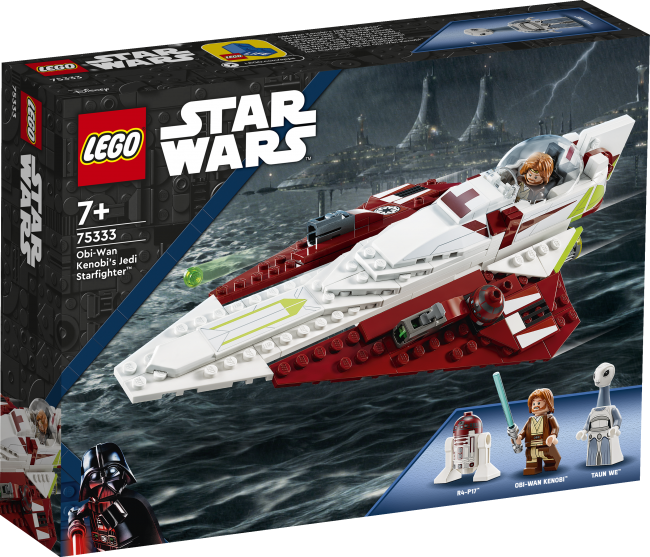 LEGO Star Wars Obi-Wan Kenobi džedajų erdvėlaivis™ 75 | XS Žaislai