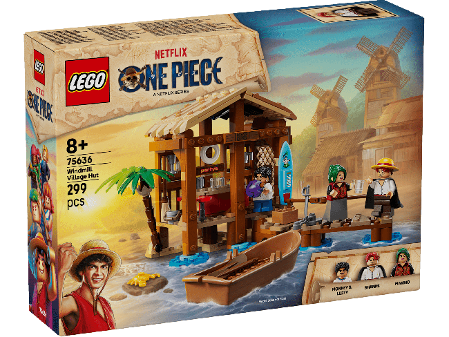 LEGO ONE PIECE Trobelė Windmill Village 75 | XS Žaislai