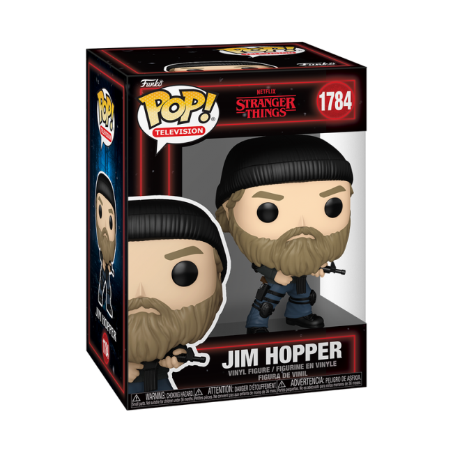 FUNKO POP! Vinilinė figūrėlė: Stranger Things - Jim Hop | XS Žaislai
