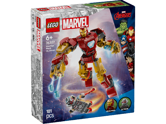 LEGO Super Heroes Geležinio žmogaus robotas prieš Altroną 76 | XS